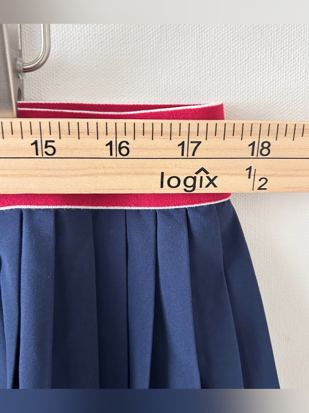 Lilly Pulitzer Makara Pleated Skort Tennis Skirt Pickle Navy UPF 50 NEW Size XL - Picture 8 of 11